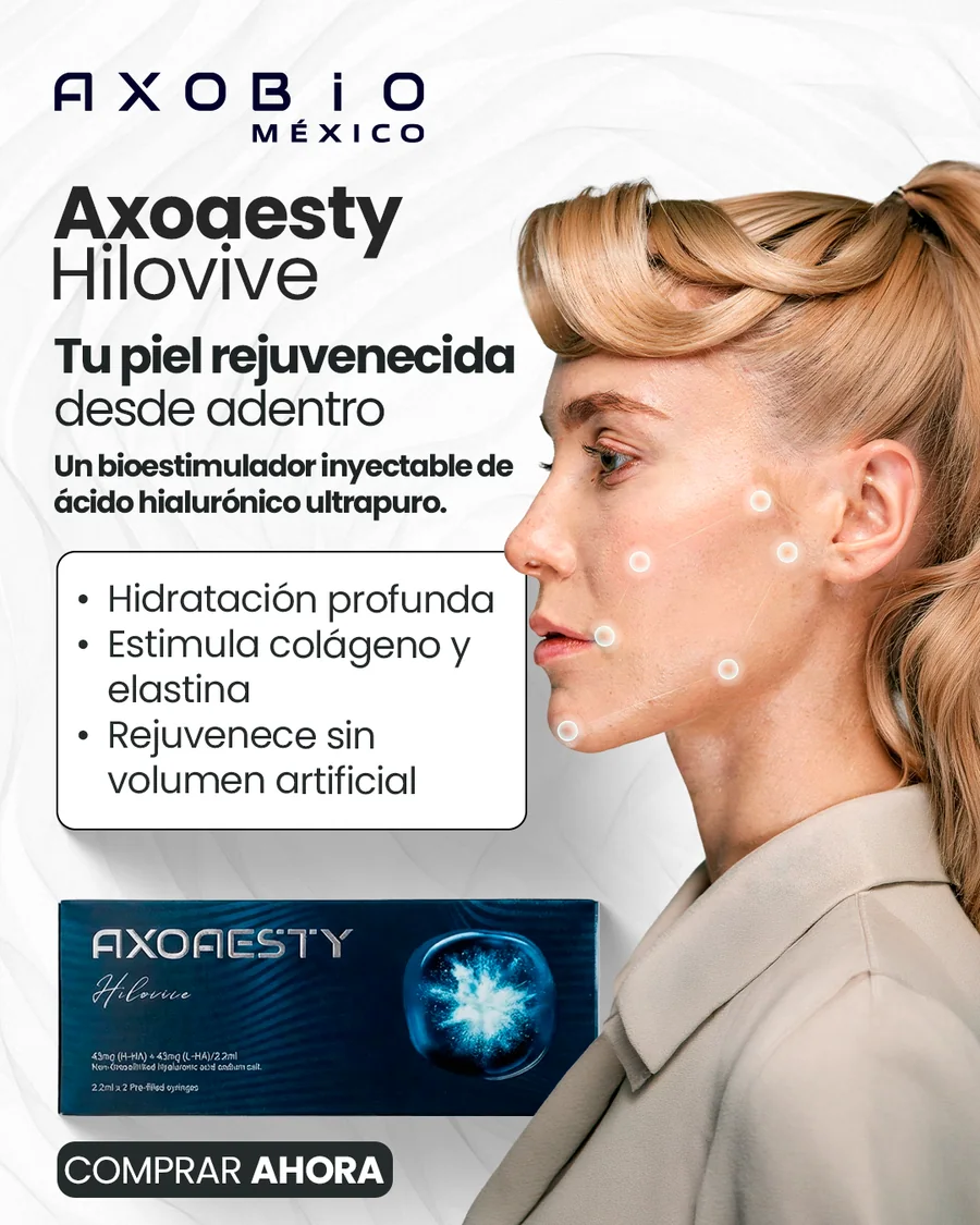 Diseño de contenido para Axoaesty Hilovive de Axobio México